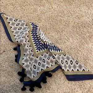 Stella and Dot spring scarf, preppy